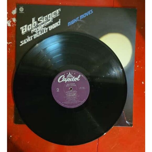 Bob Seger Night Moves Vinyl LP The Silver Bullet Band Capitol Records - Picture 2 of 2